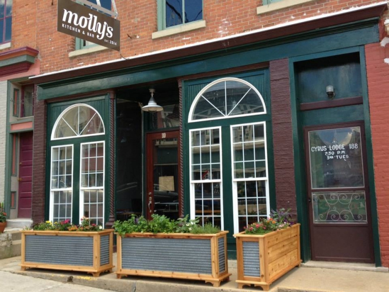 molly's kitchen and bar mt carroll il